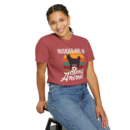Husky Spirit Animal Dogs - T-Shirt