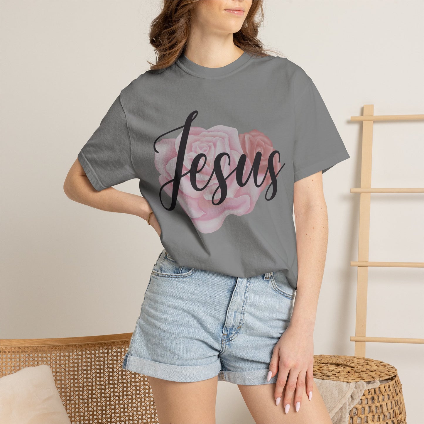 Jesus Rose Christian - T-Shirt