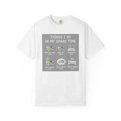 Things I Do Cat - T-Shirt