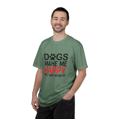 Dogs Make Me Happy Dogs - T-Shirt