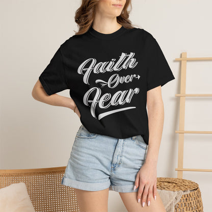Faith Over Fear Christian - T-Shirt