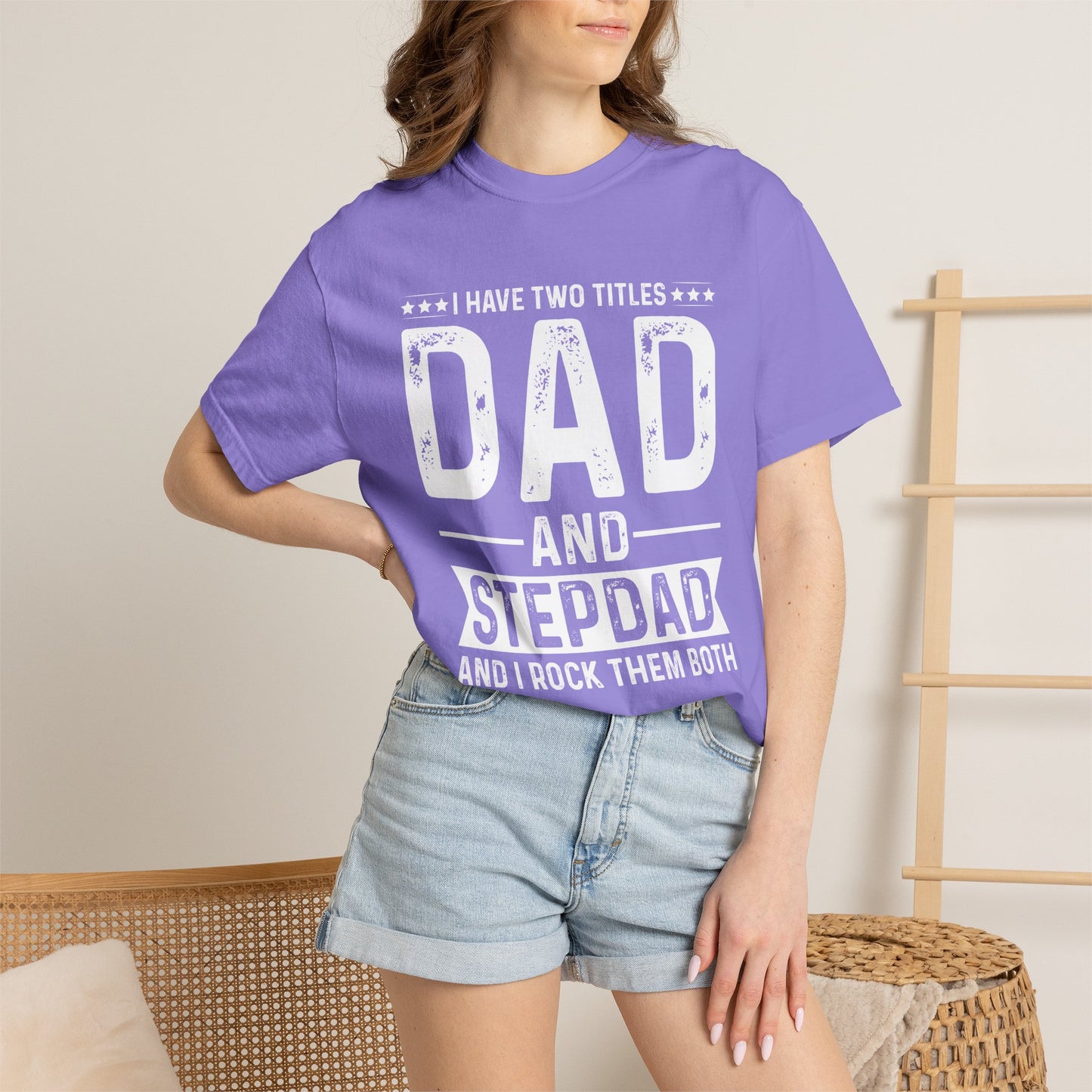Stepdad And Dad - T-Shirt