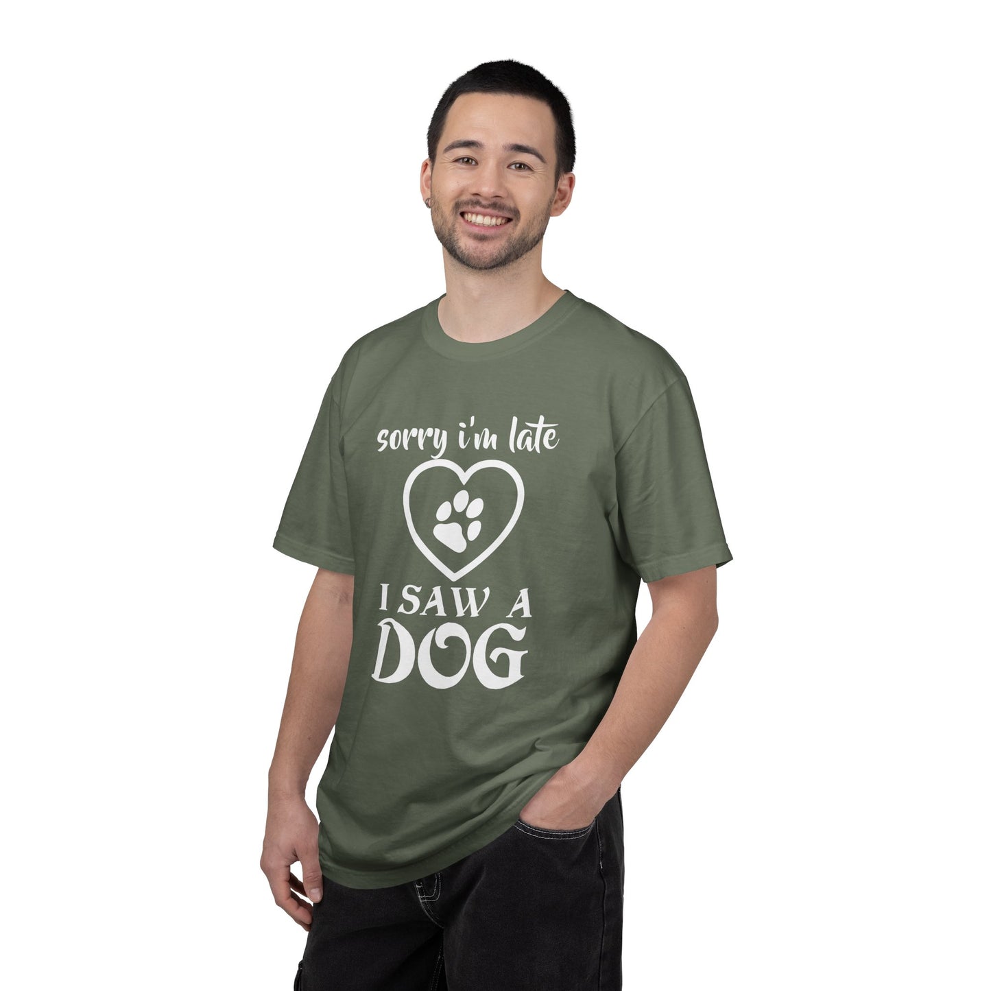 Sorry Im Late Dogs - T-Shirt