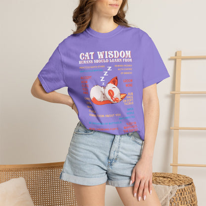 Cat Wisdom - T-Shirt