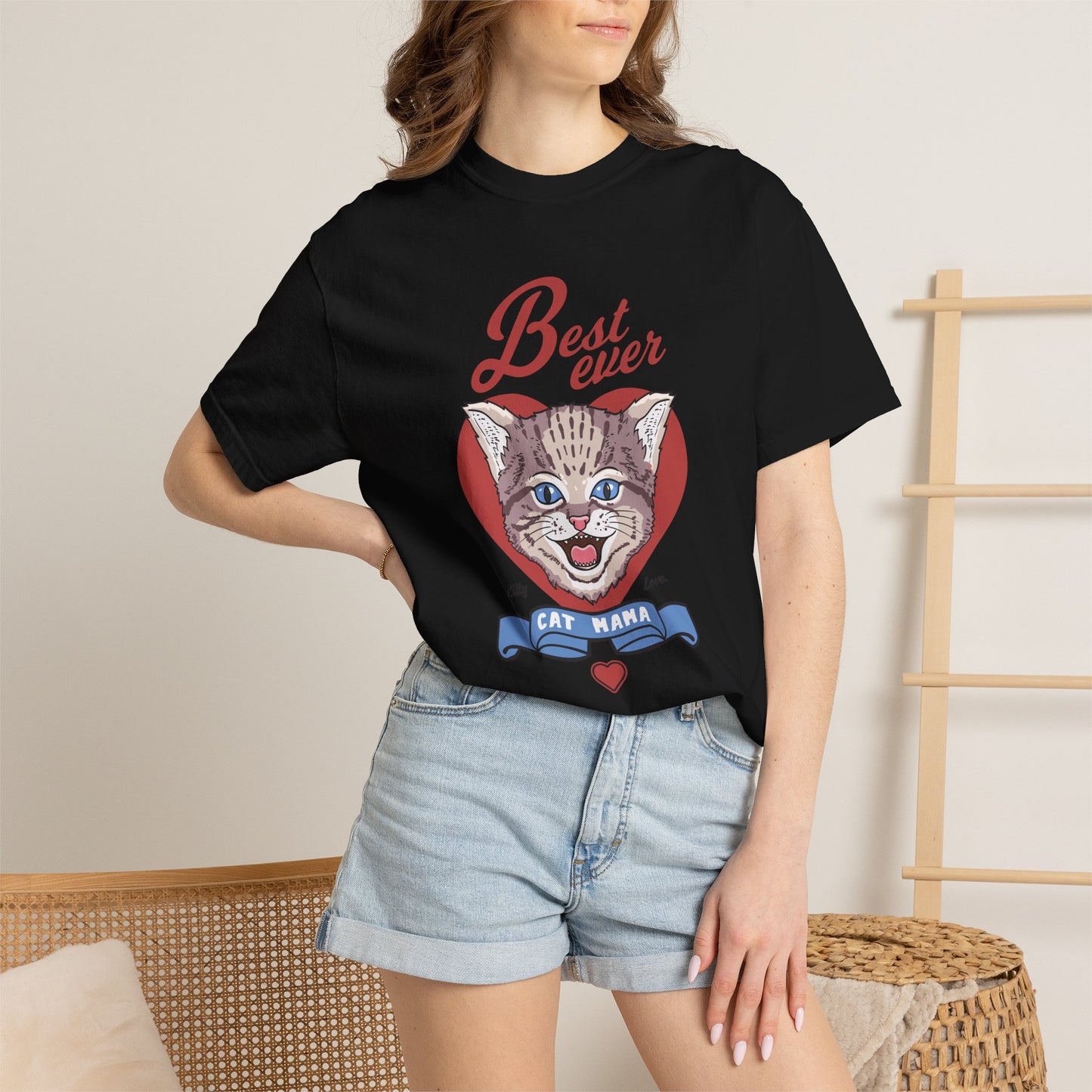 Best Ever Cat Mom - T-Shirt