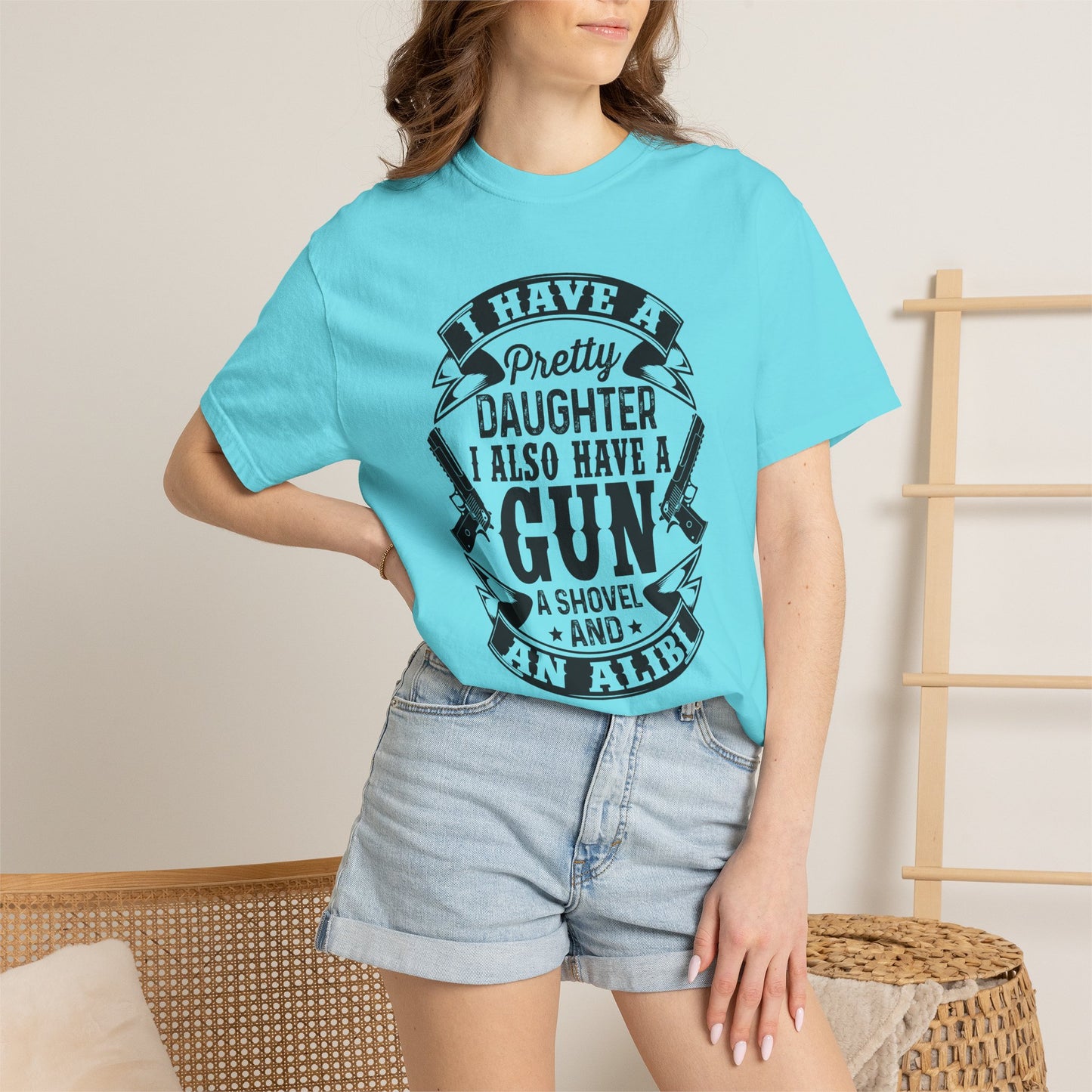 Pretty Daughter Dad - T-Shirt