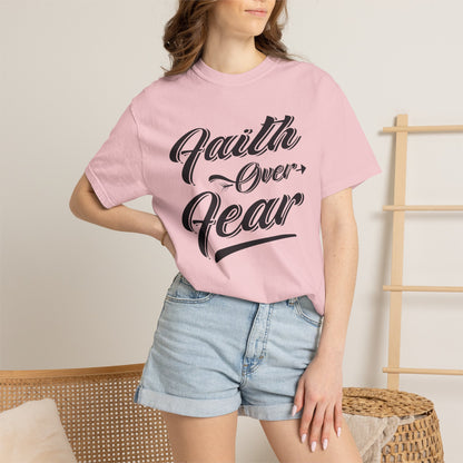 Faith Over Fear Christian - T-Shirt