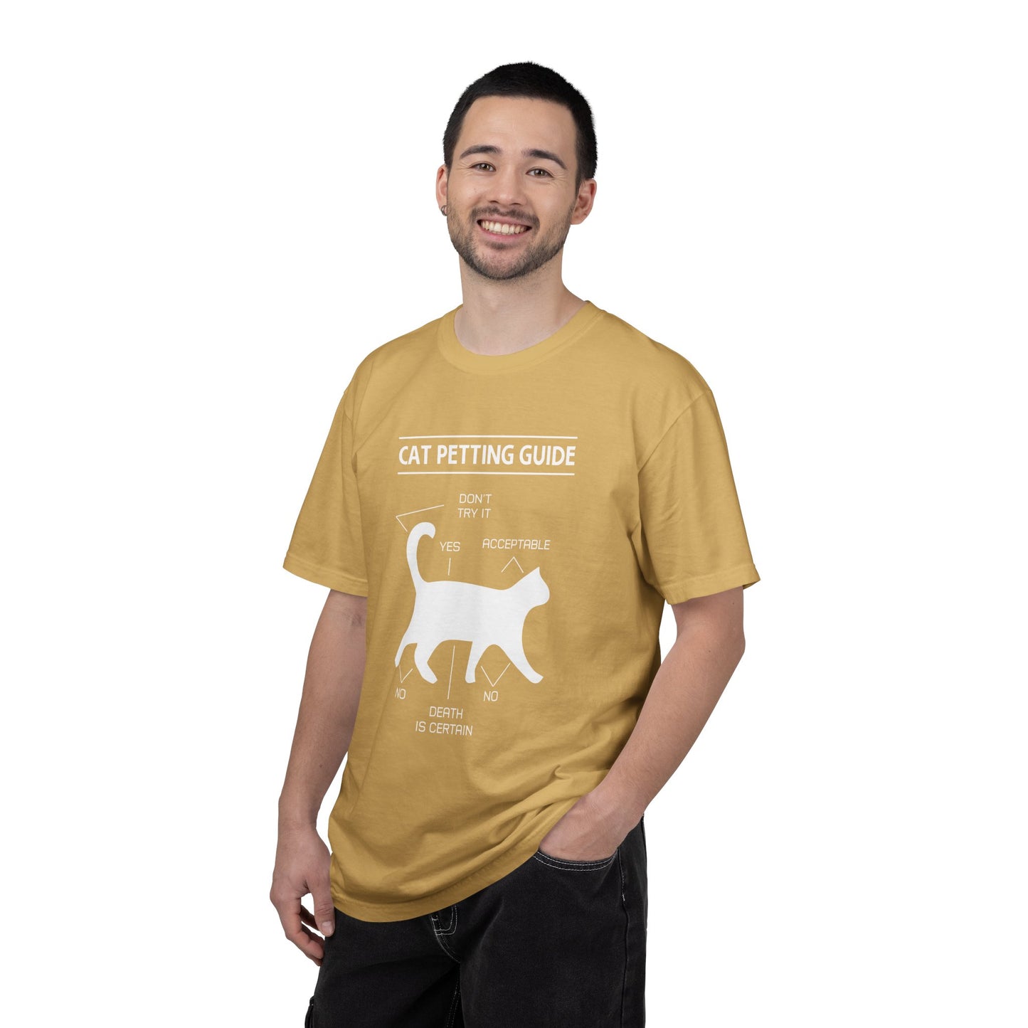 Cat Petting guide - T-Shirt