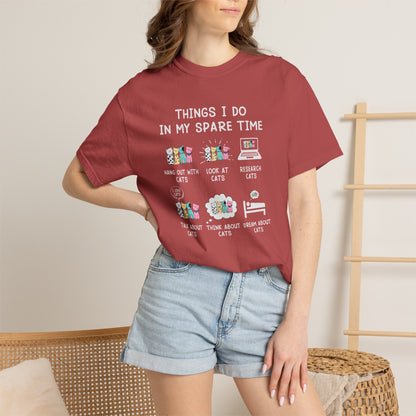 Things I Do Cat - T-Shirt