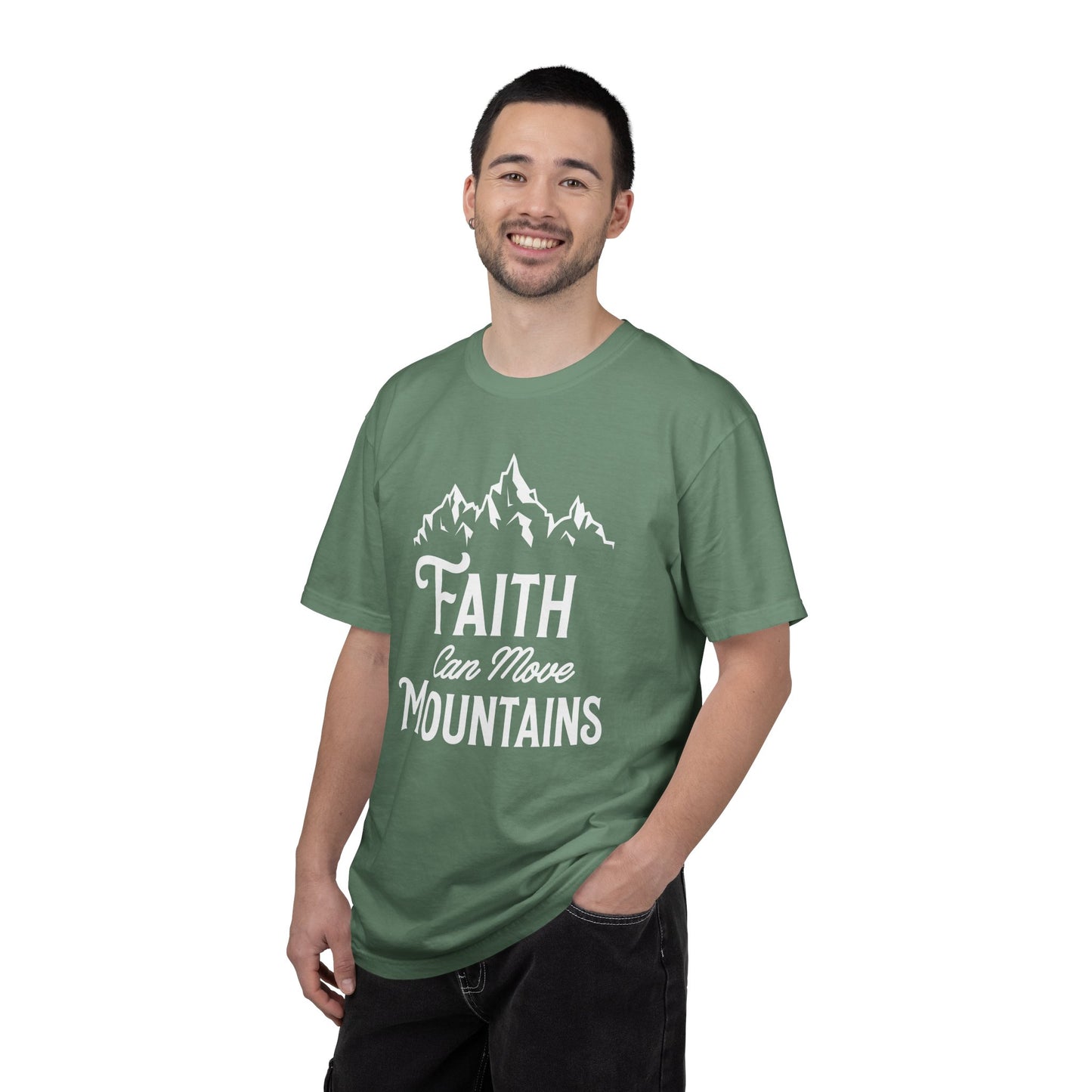 Faith Mountains Christian - T-Shirt