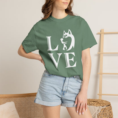 Love Husky Dogs - T-Shirt