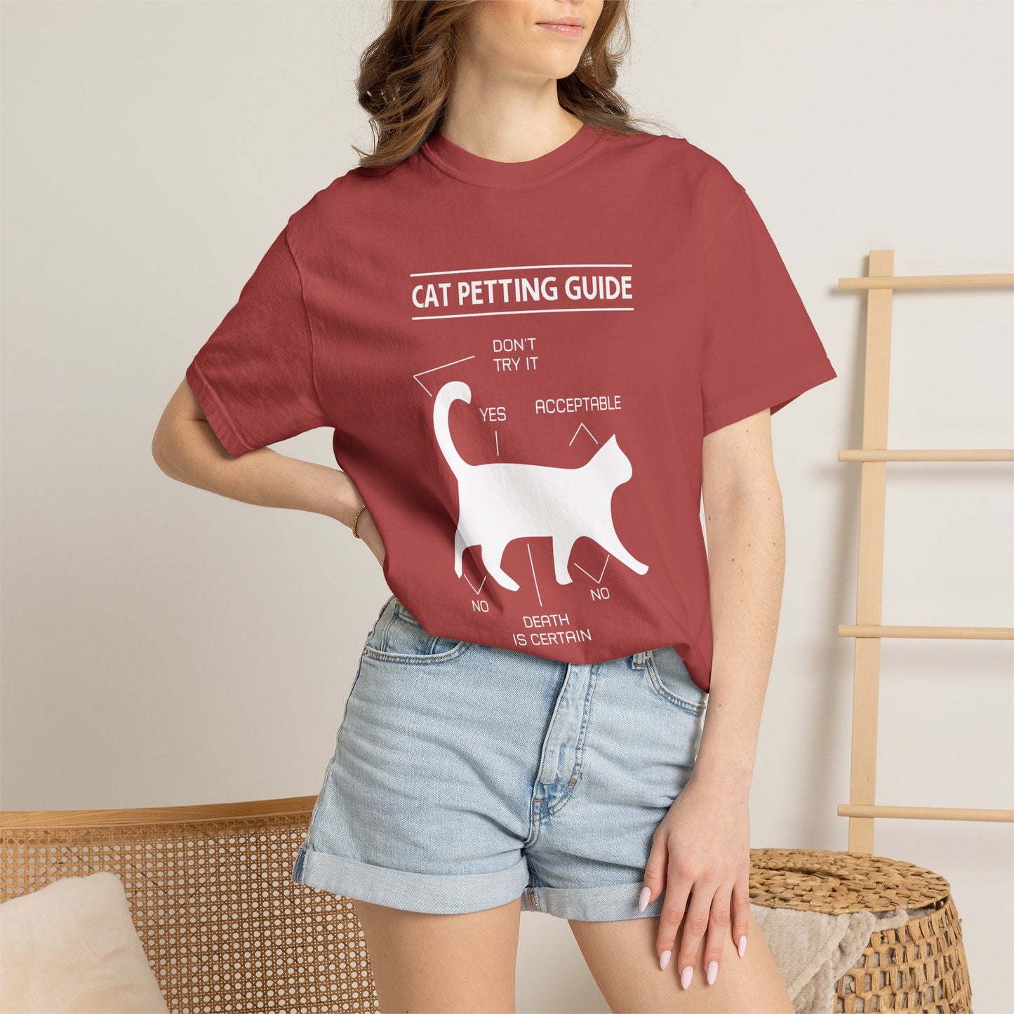 Cat Petting guide - T-Shirt