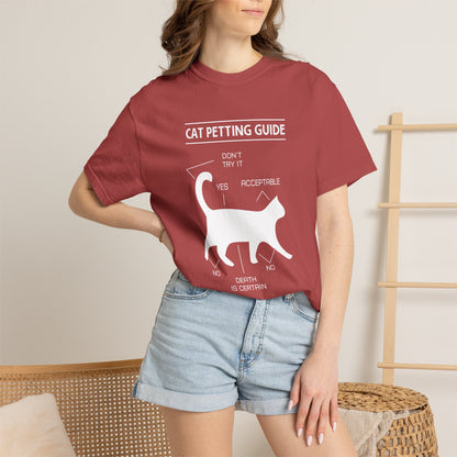 Cat Petting guide - T-Shirt