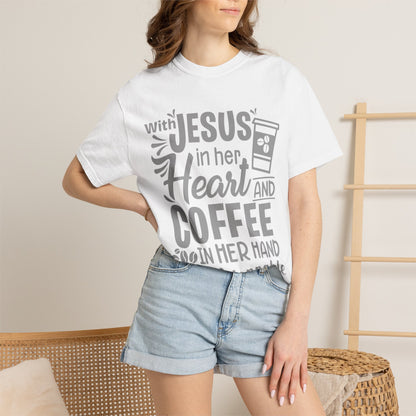 Jesus in Her Heart - T-Shirt