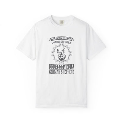 Woman Best Protection Dogs - T-Shirt