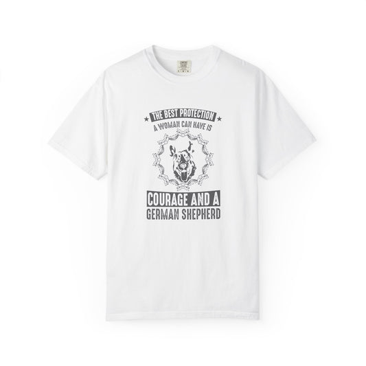 Woman Best Protection Dogs - T-Shirt
