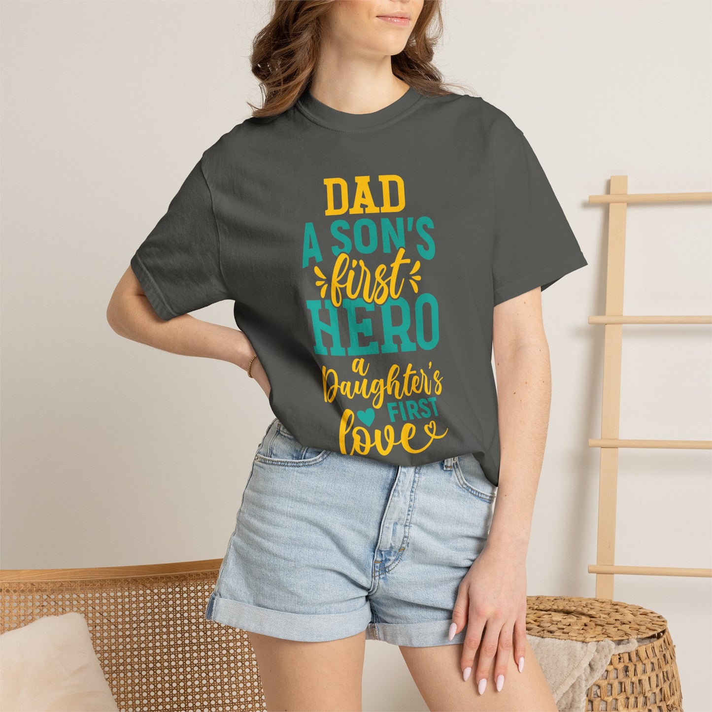 Daughter Son first Dad - T-Shirt