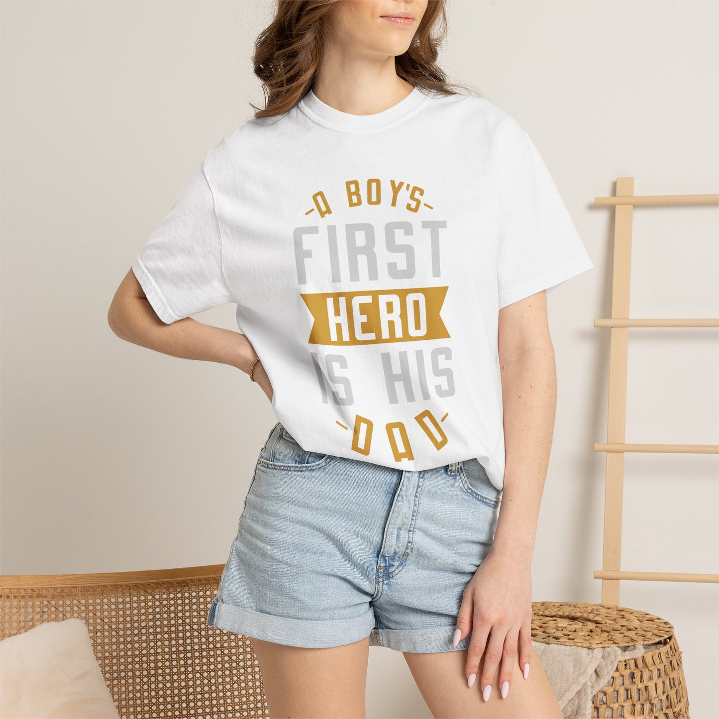 First Hero Dad - T-Shirt