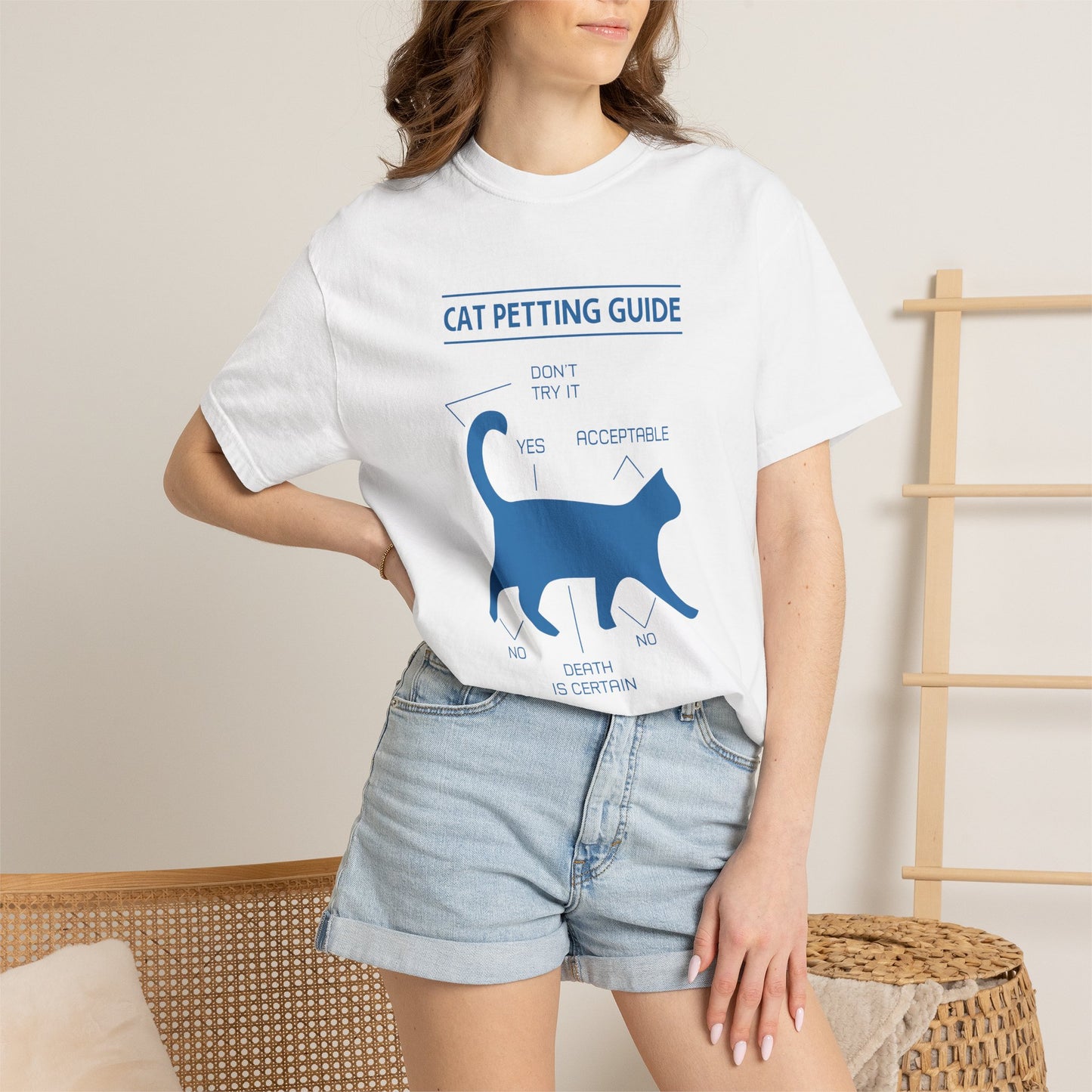 Cat Petting guide - T-Shirt
