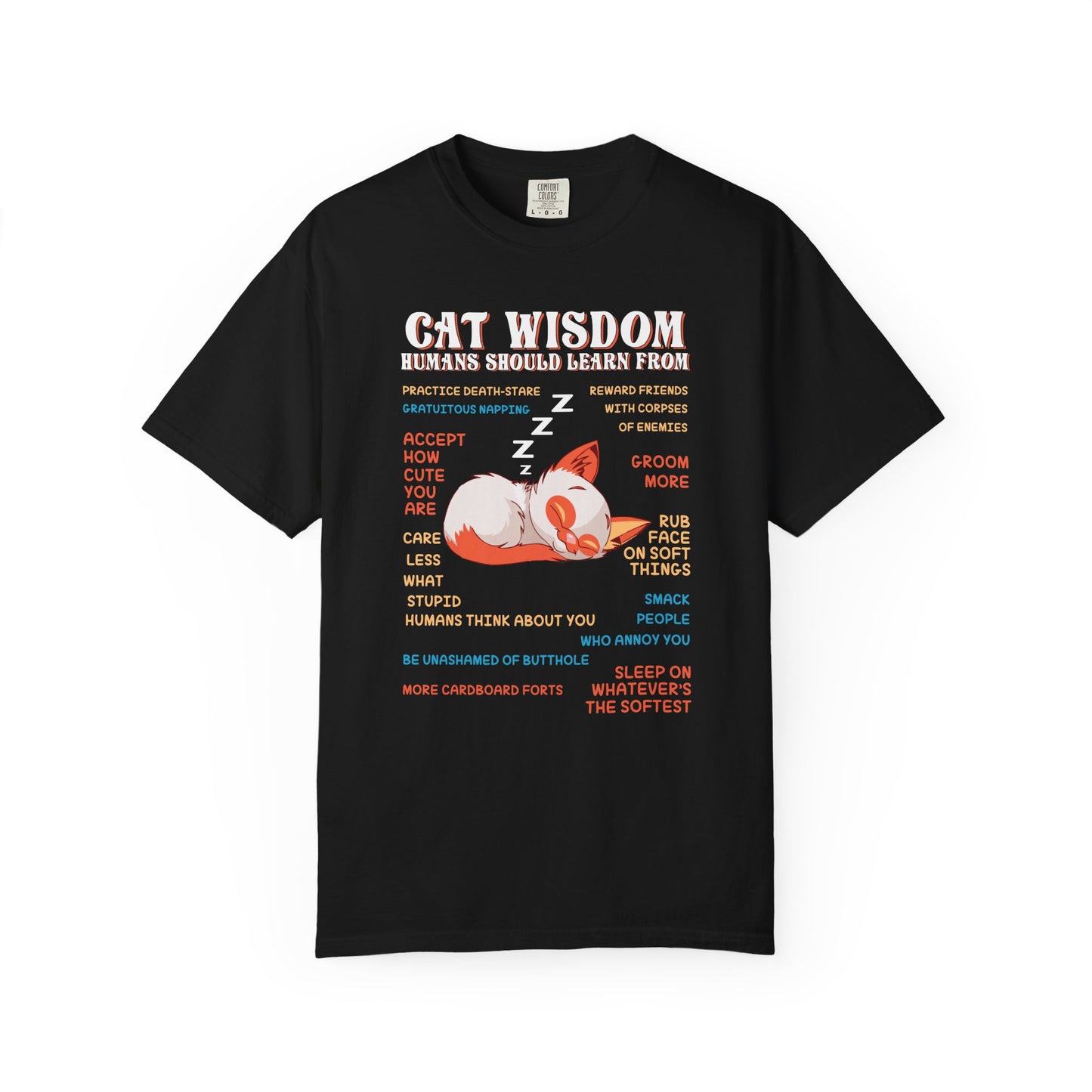 Cat Wisdom - T-Shirt