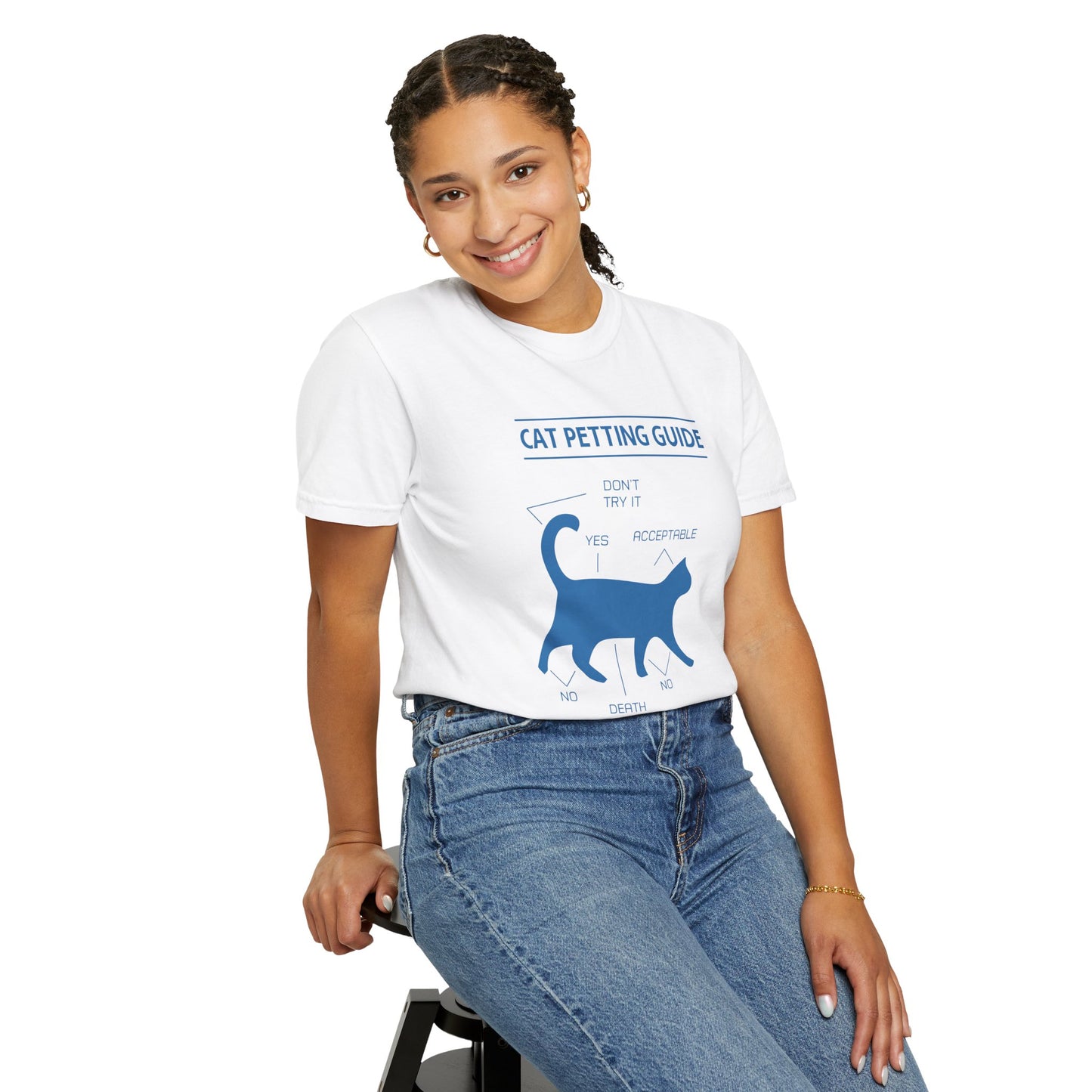 Cat Petting guide - T-Shirt