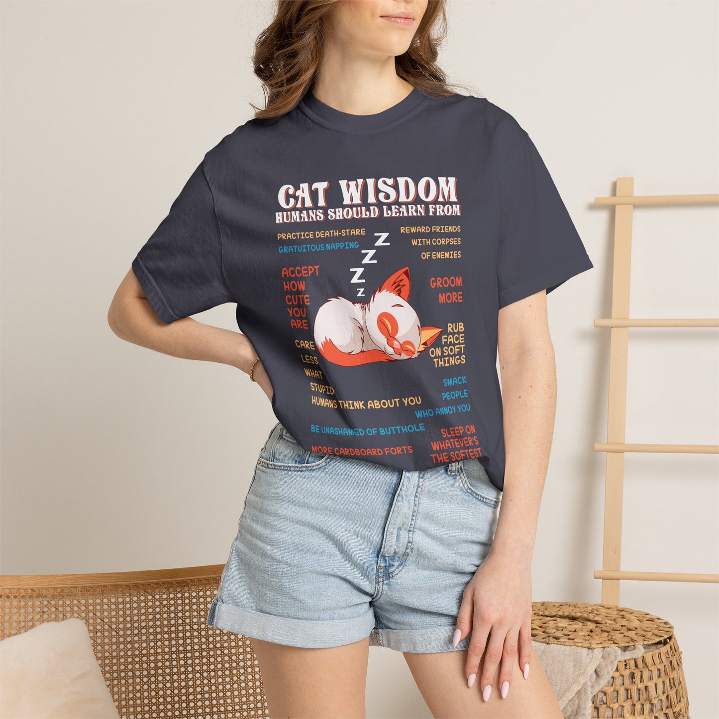 Cat Wisdom - T-Shirt
