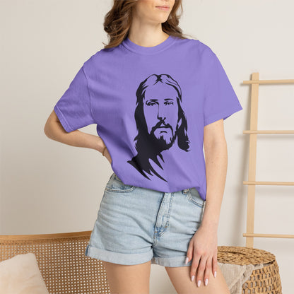Jesus Portrait T-Shirt — Inspirational Christian Faith Tee
