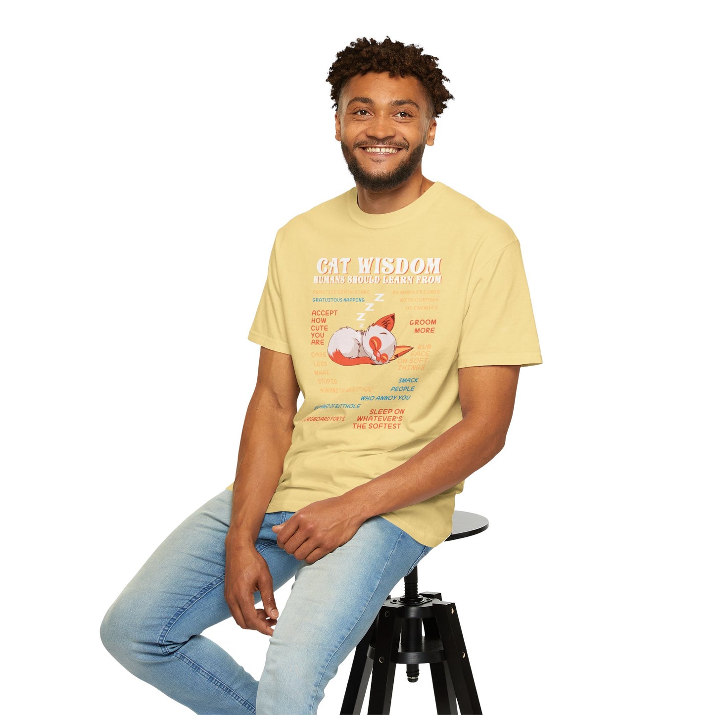 Cat Wisdom - T-Shirt