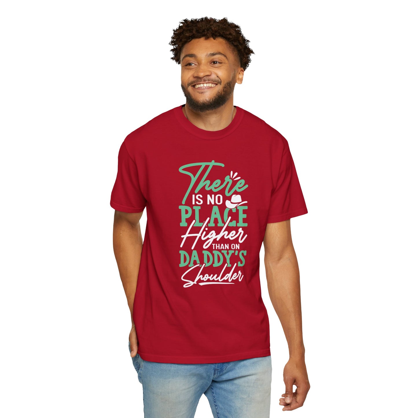Daddys Shoulder Dad - T-Shirt