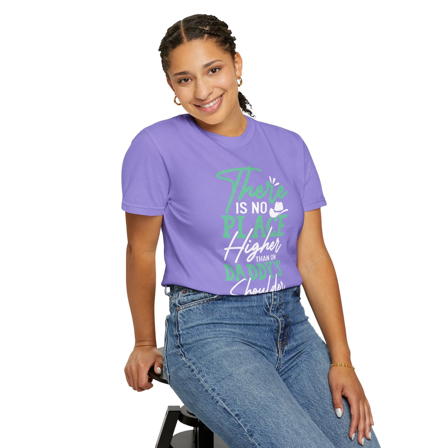 Daddys Shoulder Dad - T-Shirt