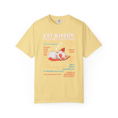 Cat Wisdom - T-Shirt