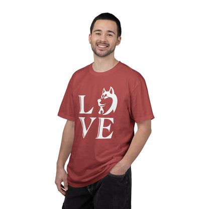 Love Husky Dogs - T-Shirt