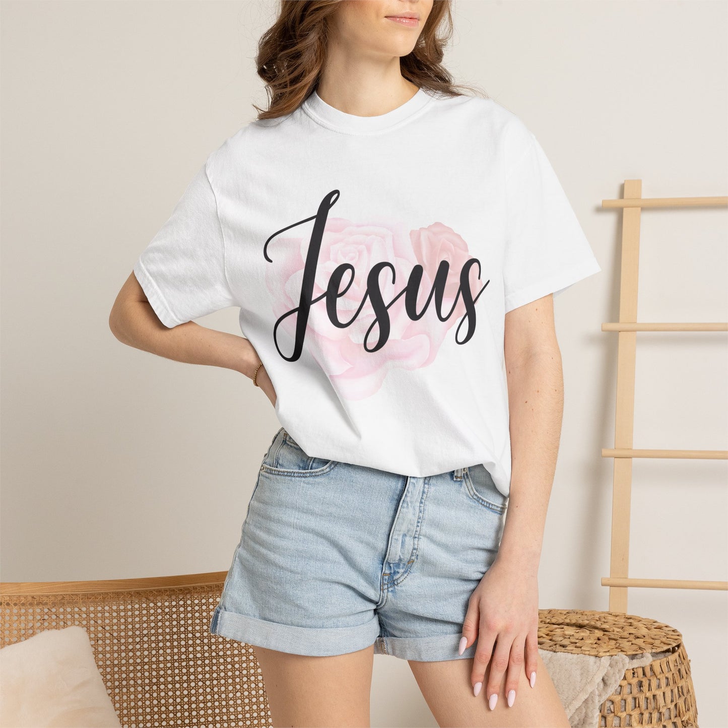 Jesus Rose Christian - T-Shirt