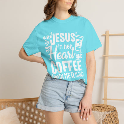 Jesus in Her Heart - T-Shirt