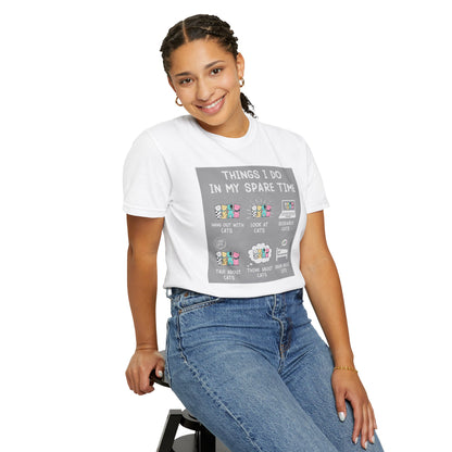 Things I Do Cat - T-Shirt