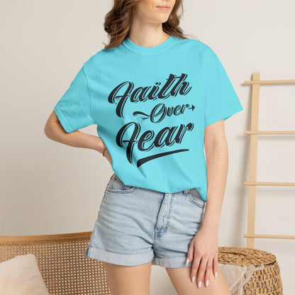 Faith Over Fear Christian - T-Shirt