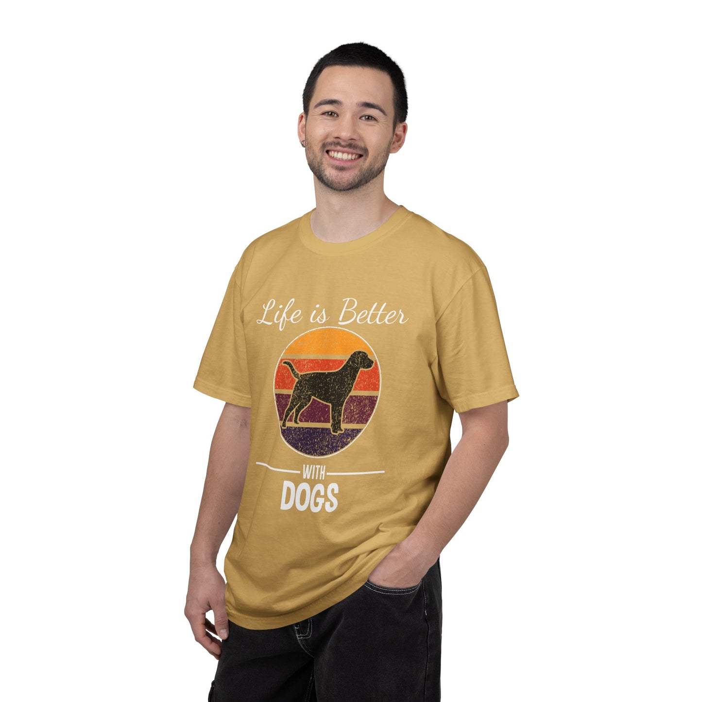Life is Better With Dogs - T-Shirt