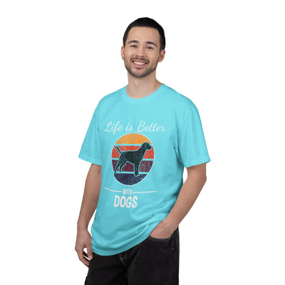 Life is Better With Dogs - T-Shirt