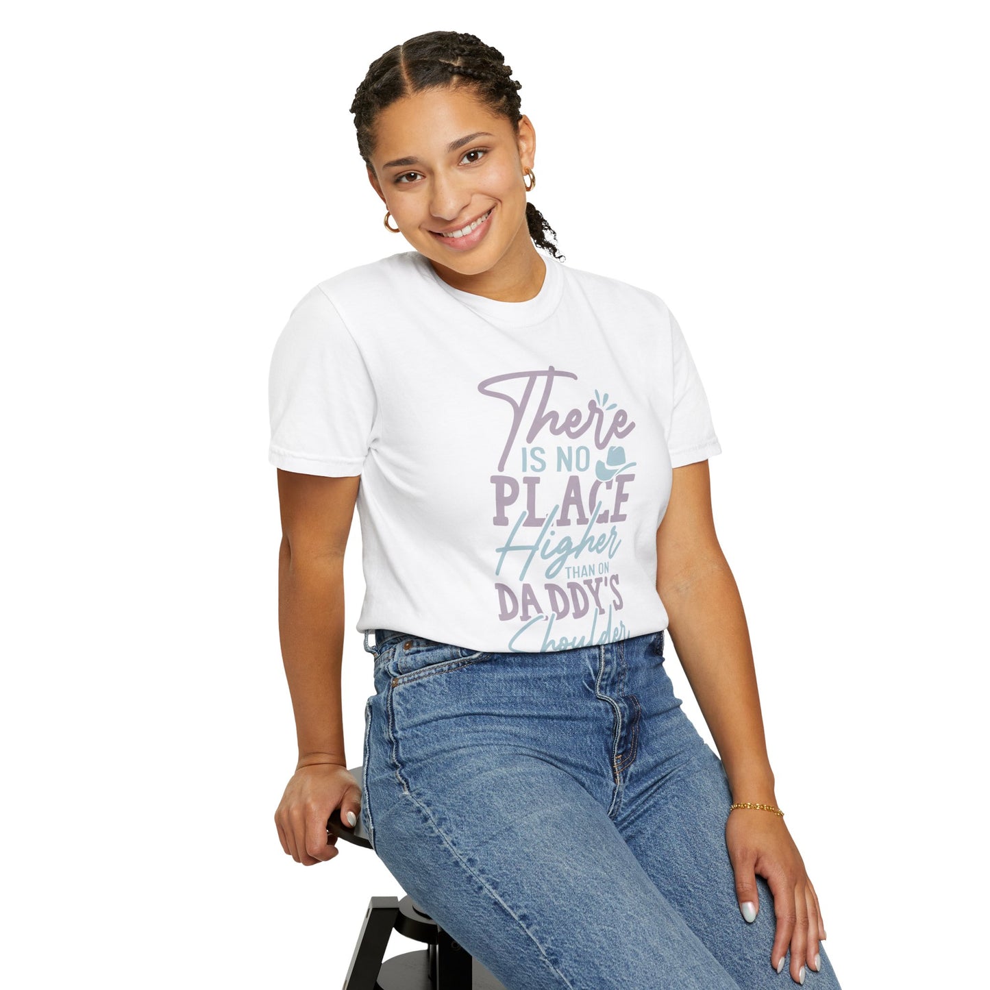 Daddys Shoulder Dad - T-Shirt