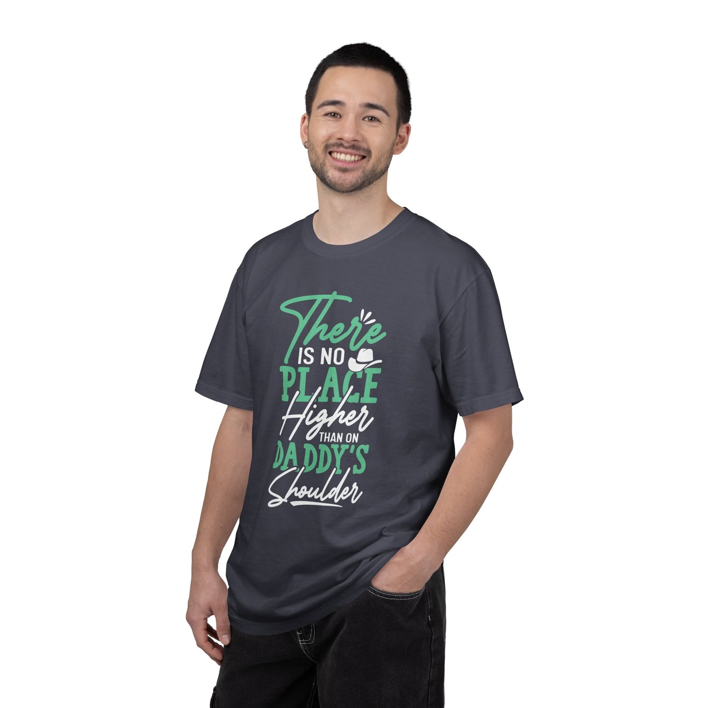 Daddys Shoulder Dad - T-Shirt