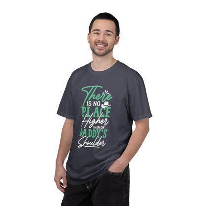 Daddys Shoulder Dad - T-Shirt