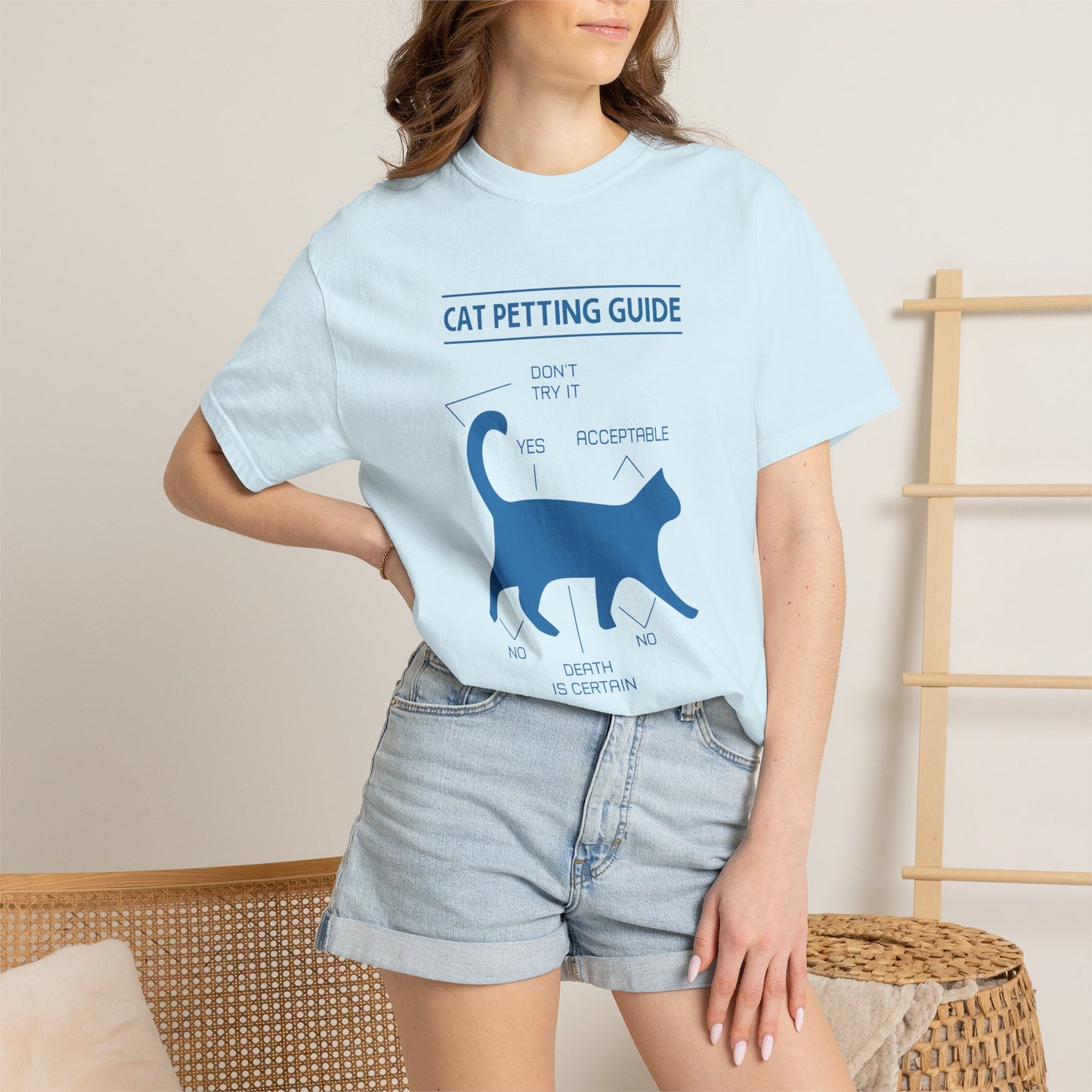 Cat Petting guide - T-Shirt