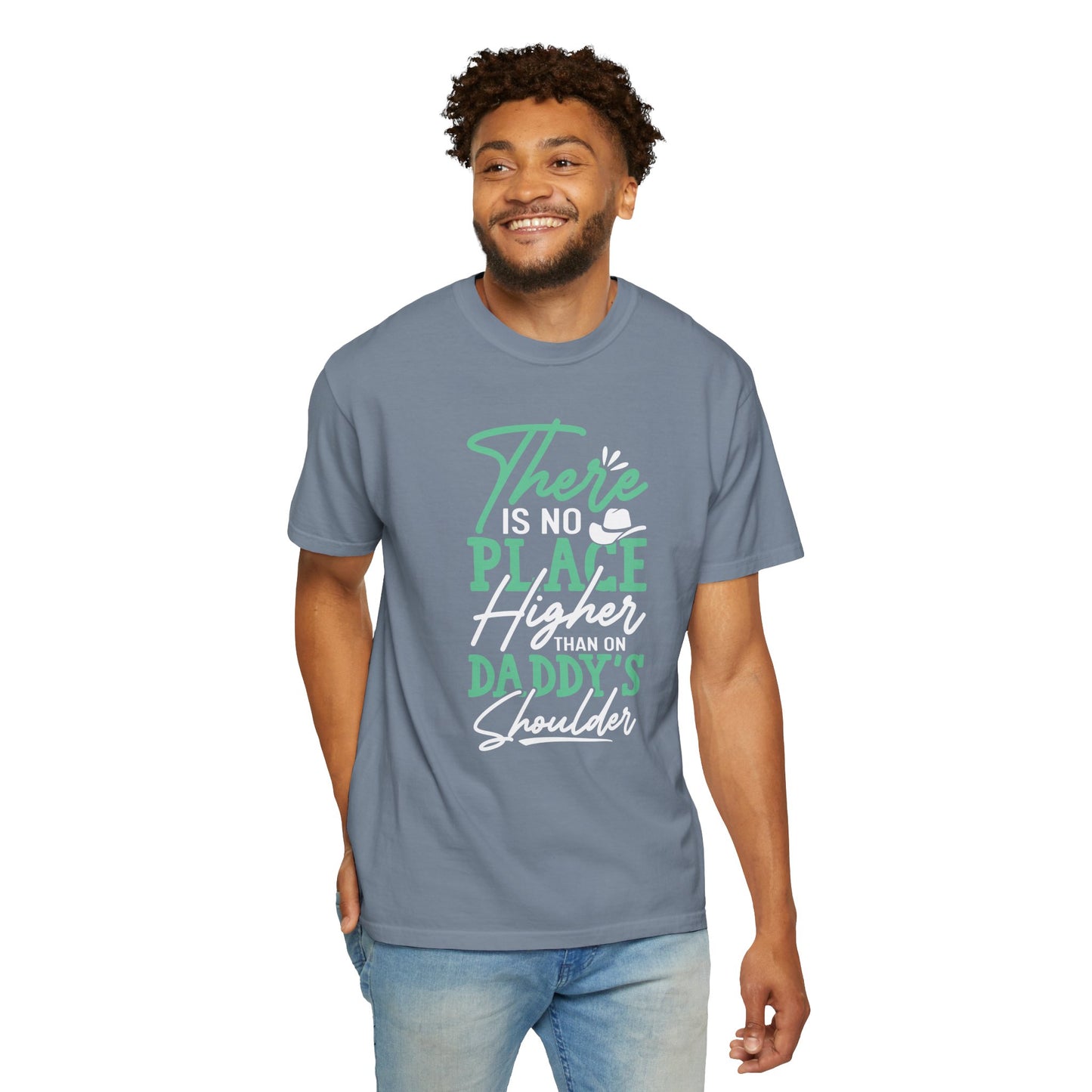 Daddys Shoulder Dad - T-Shirt