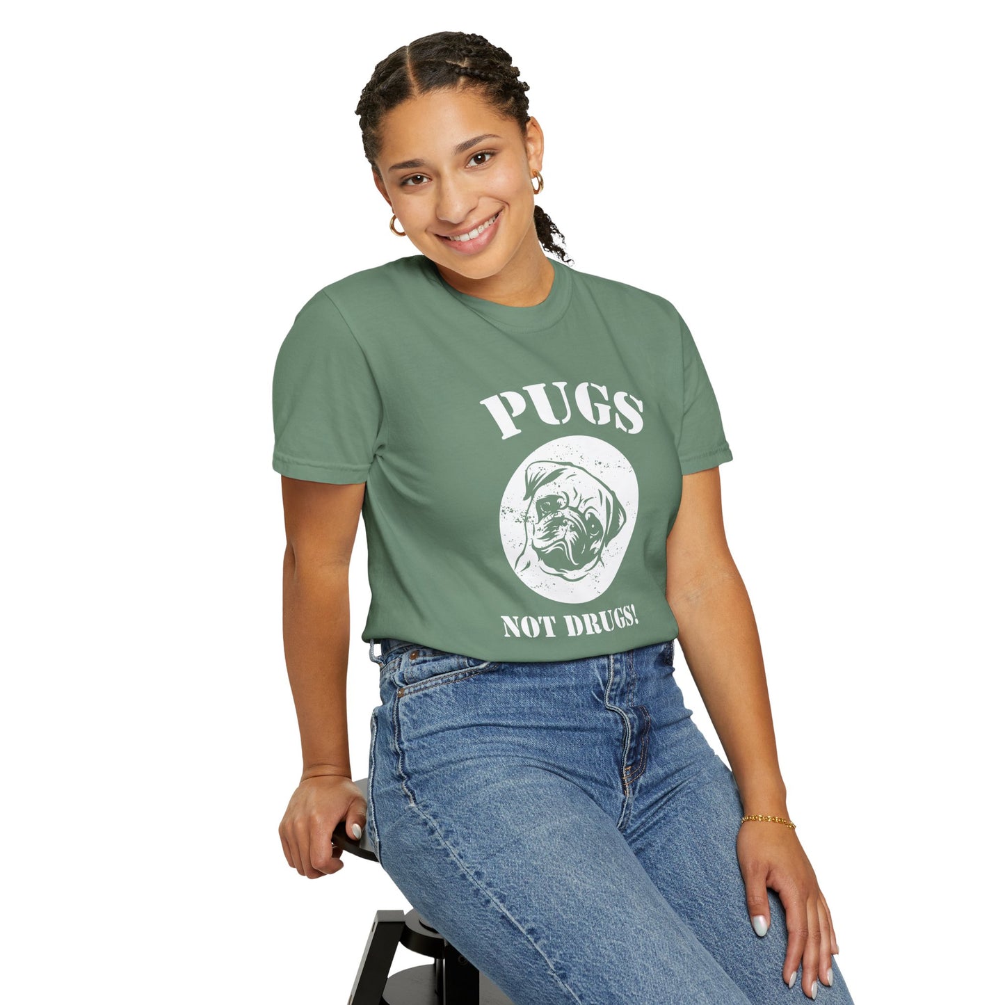 Pugs Not Drugs Dogs - T-Shirt