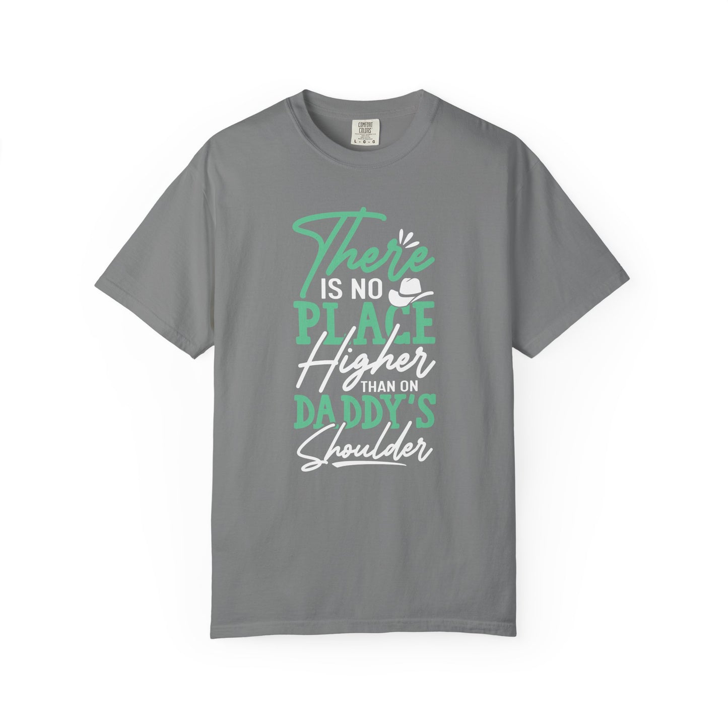 Daddys Shoulder Dad - T-Shirt