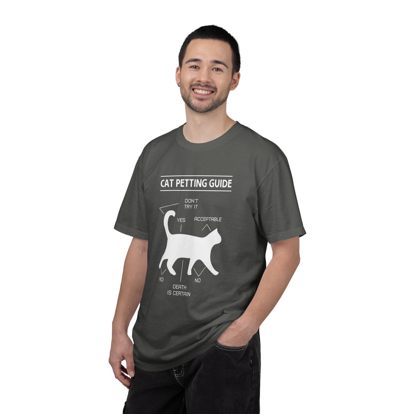 Cat Petting guide - T-Shirt