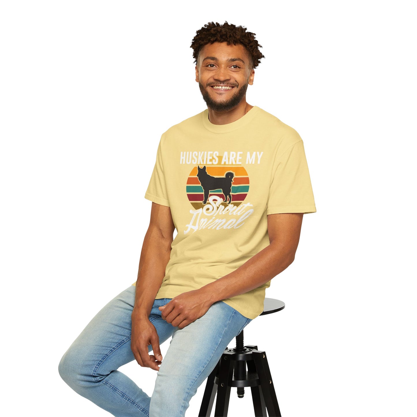 Husky Spirit Animal Dogs - T-Shirt