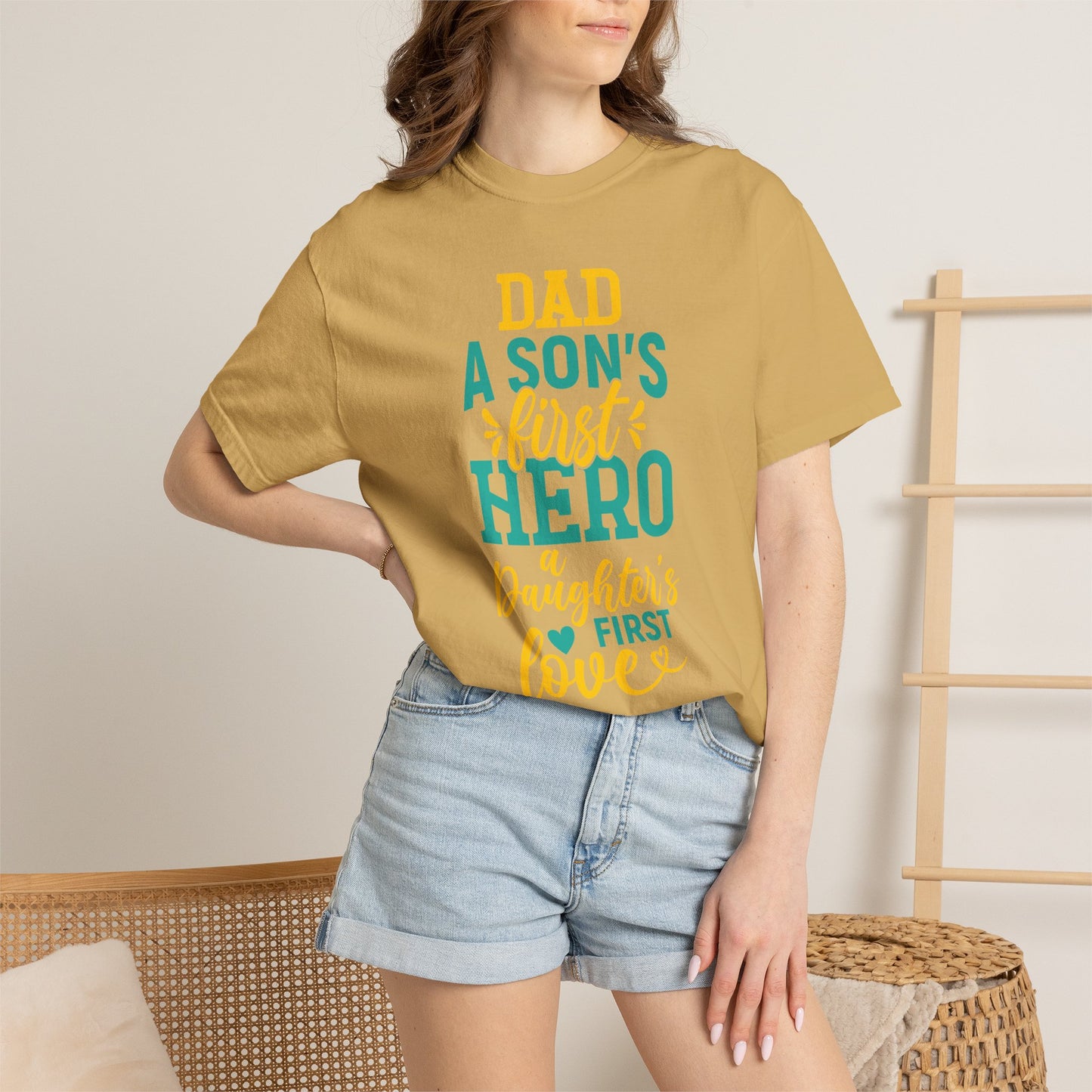 Daughter Son first Dad - T-Shirt