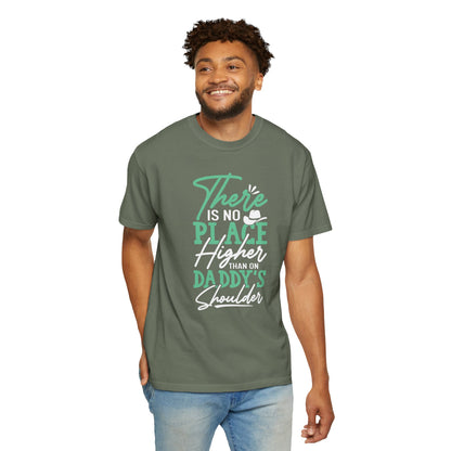 Daddys Shoulder Dad - T-Shirt