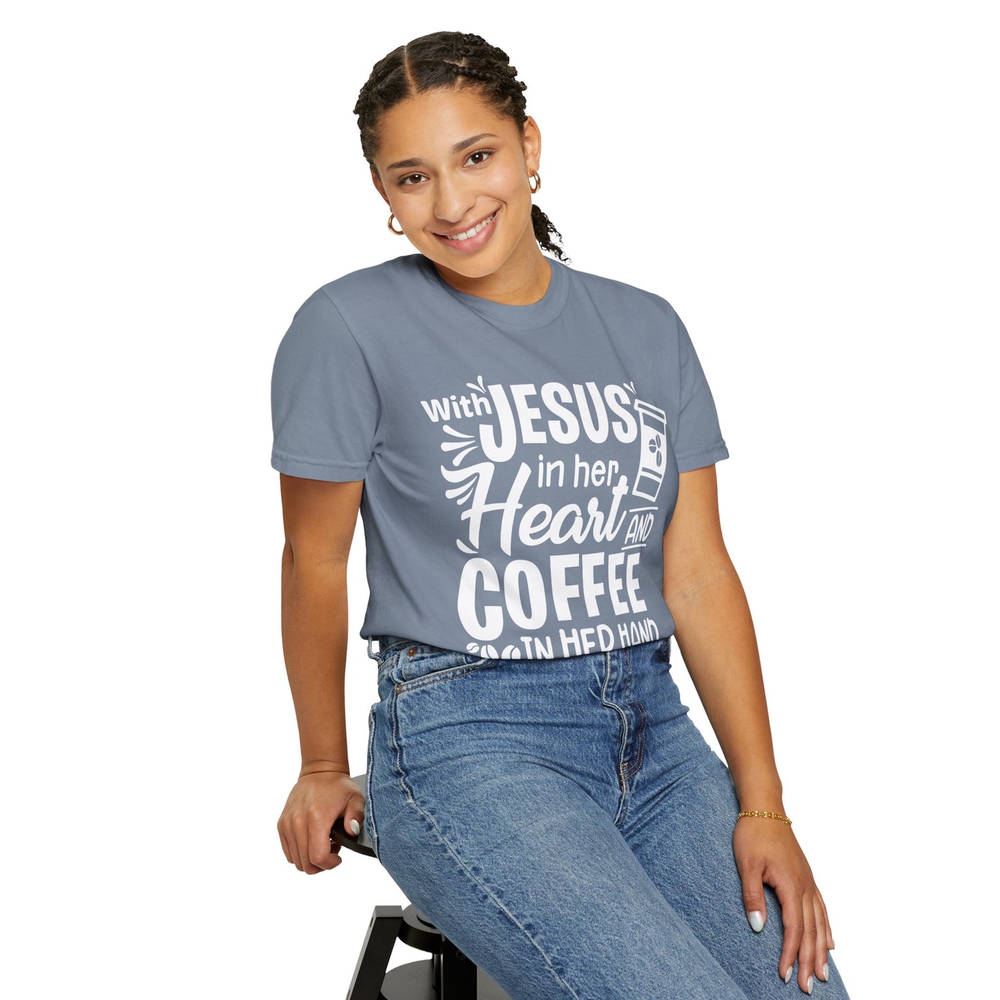 Jesus in Her Heart - T-Shirt
